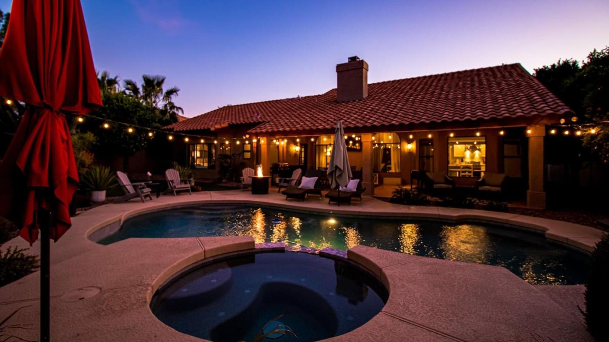 Stunning North Scottsdale Luxury Home Whtd Pool Phoenix Eksteriør billede