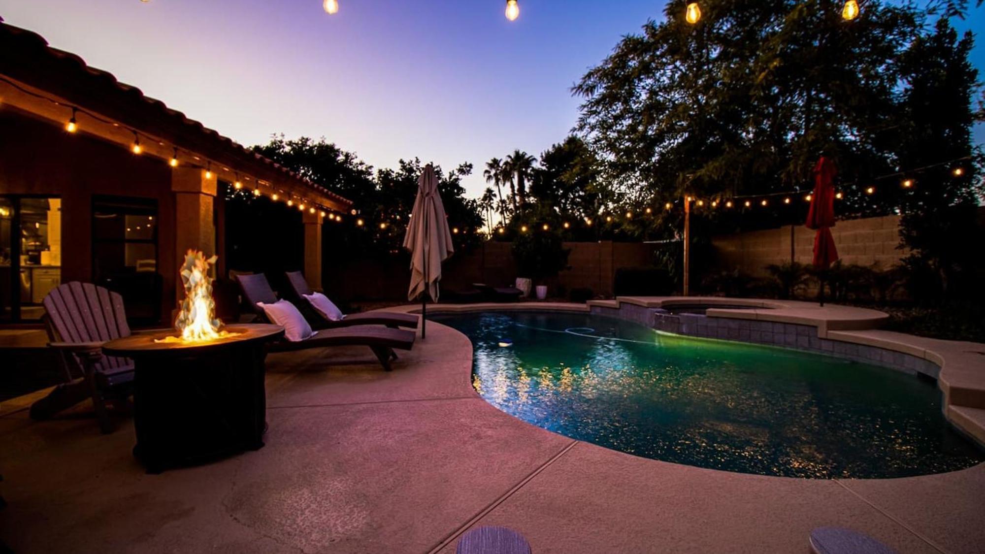 Stunning North Scottsdale Luxury Home Whtd Pool Phoenix Eksteriør billede