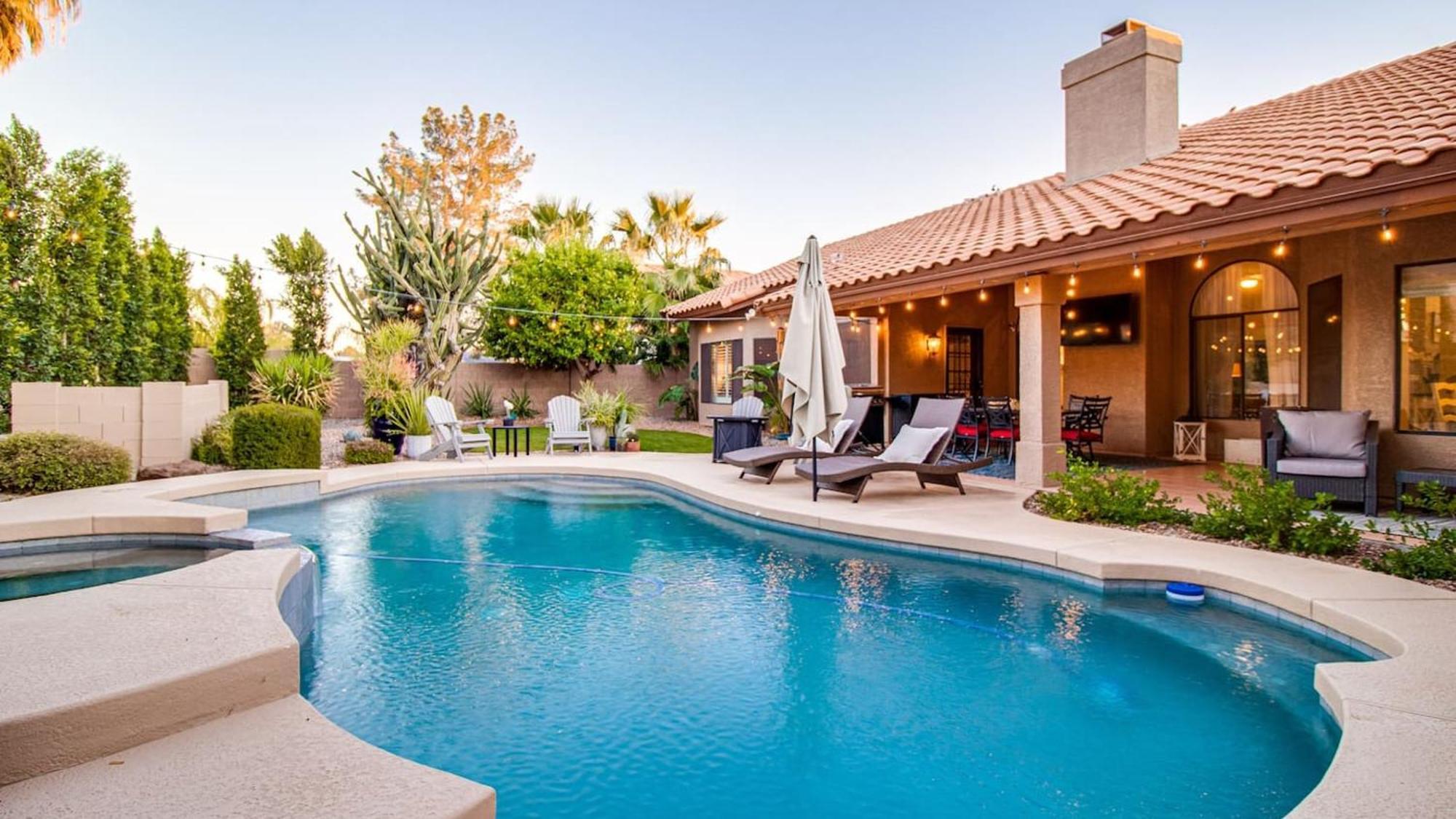 Stunning North Scottsdale Luxury Home Whtd Pool Phoenix Eksteriør billede