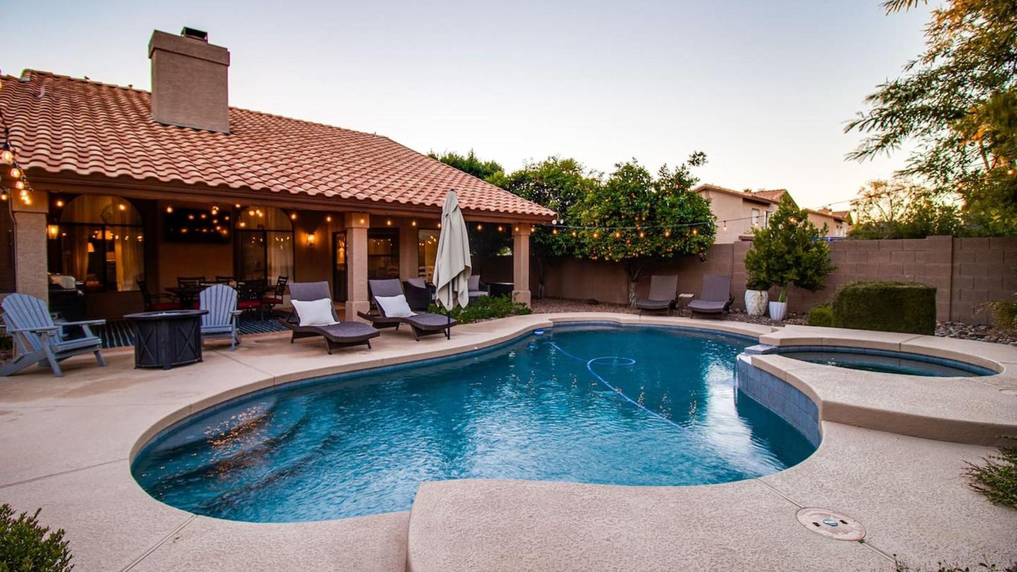 Stunning North Scottsdale Luxury Home Whtd Pool Phoenix Eksteriør billede